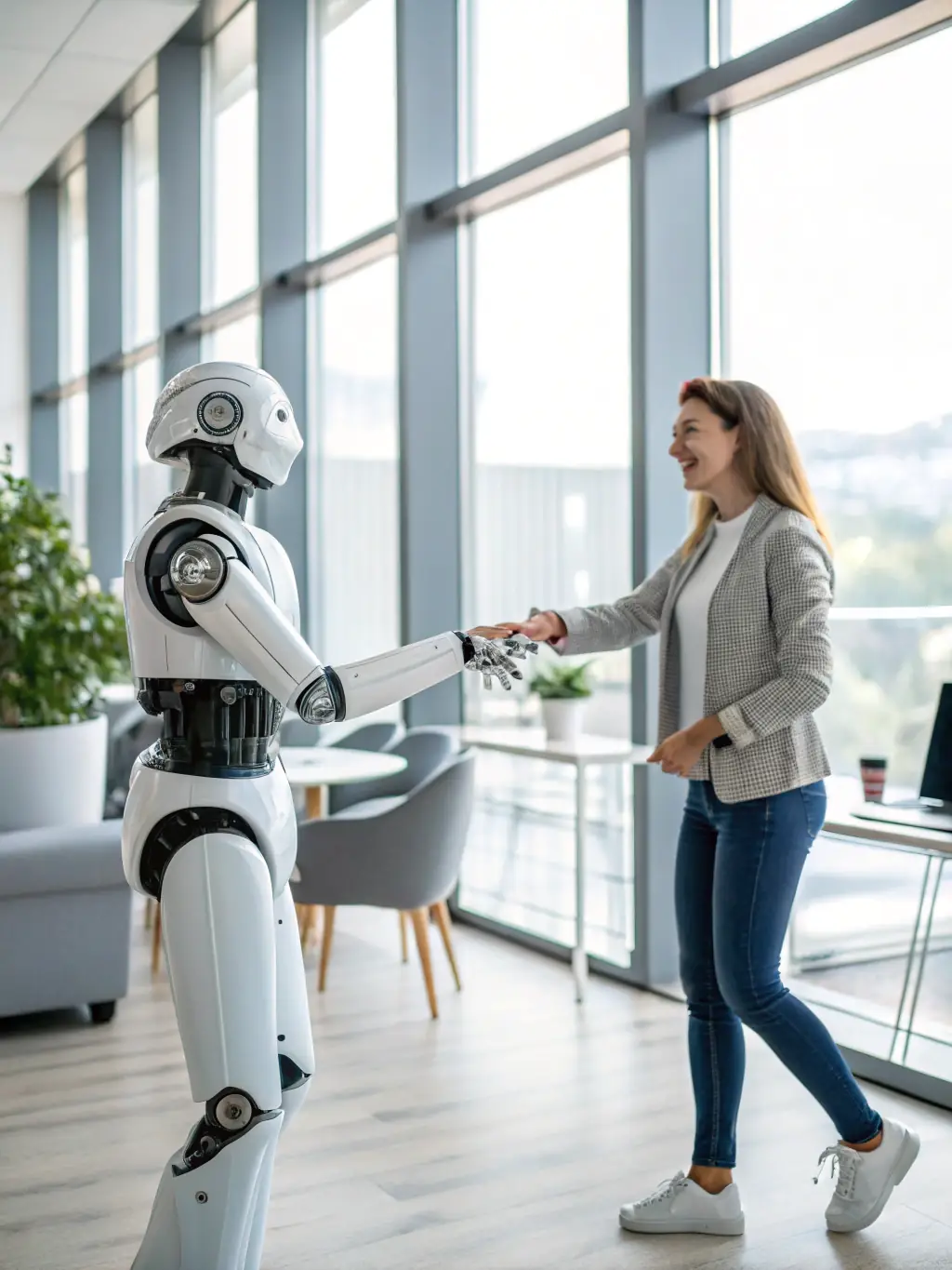 A visual representation of an AI agent managing social media engagement, responding to comments and messages, and scheduling posts for optimal reach.